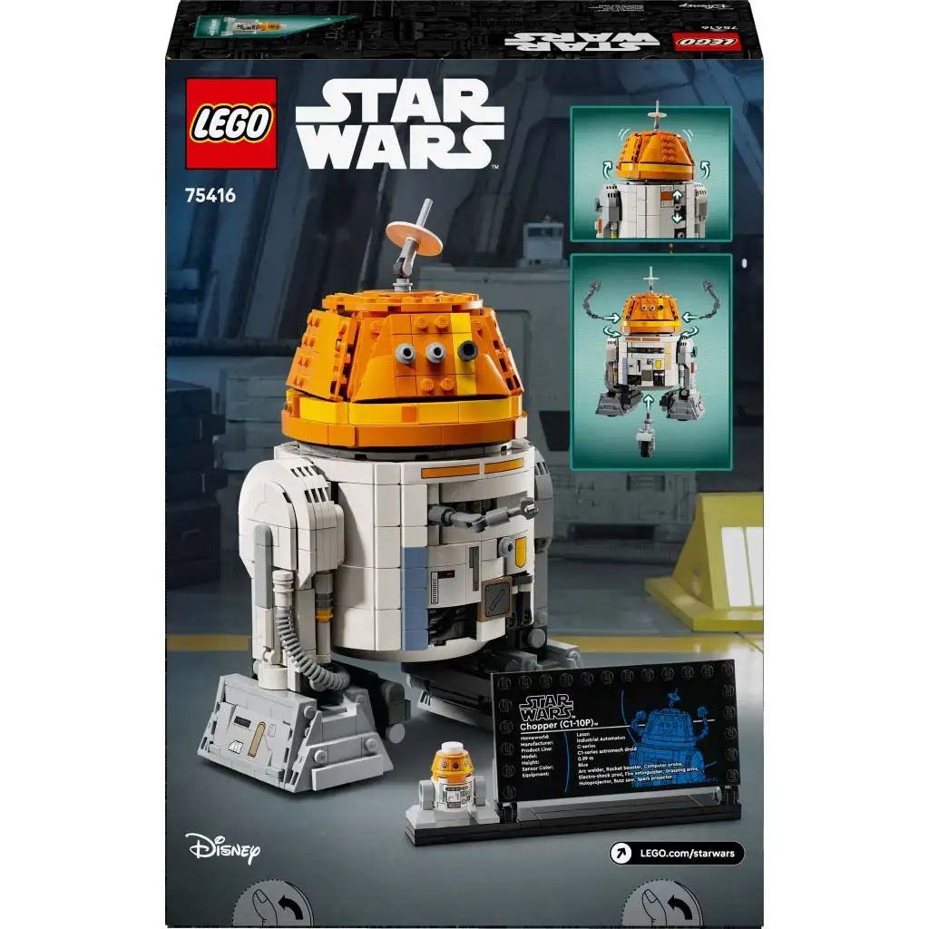 LEGO® Star Wars™: Chopper (C1-10P)™ астро-механичен дроид (75416) изображение 2