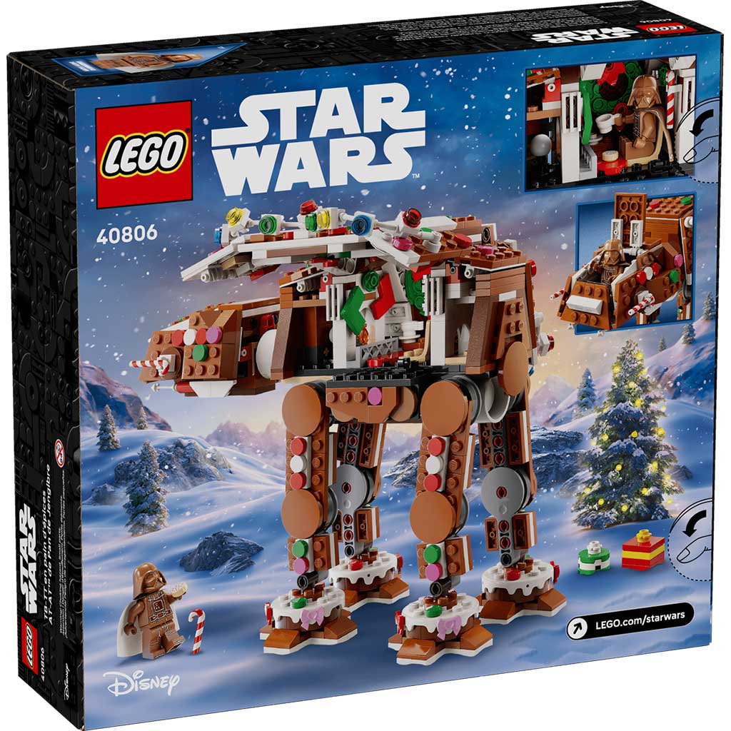 LEGO® Star Wars™: Джинджърбред AT-AT™ ходеща машина (40806) изображение 5