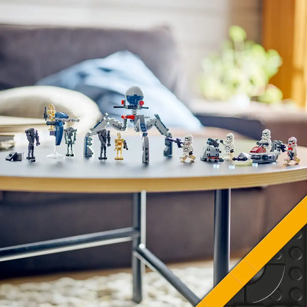 LEGO® Star Wars™: Клонинг войник™ и бойен дроид™ боен комплект (75372) изображение 5