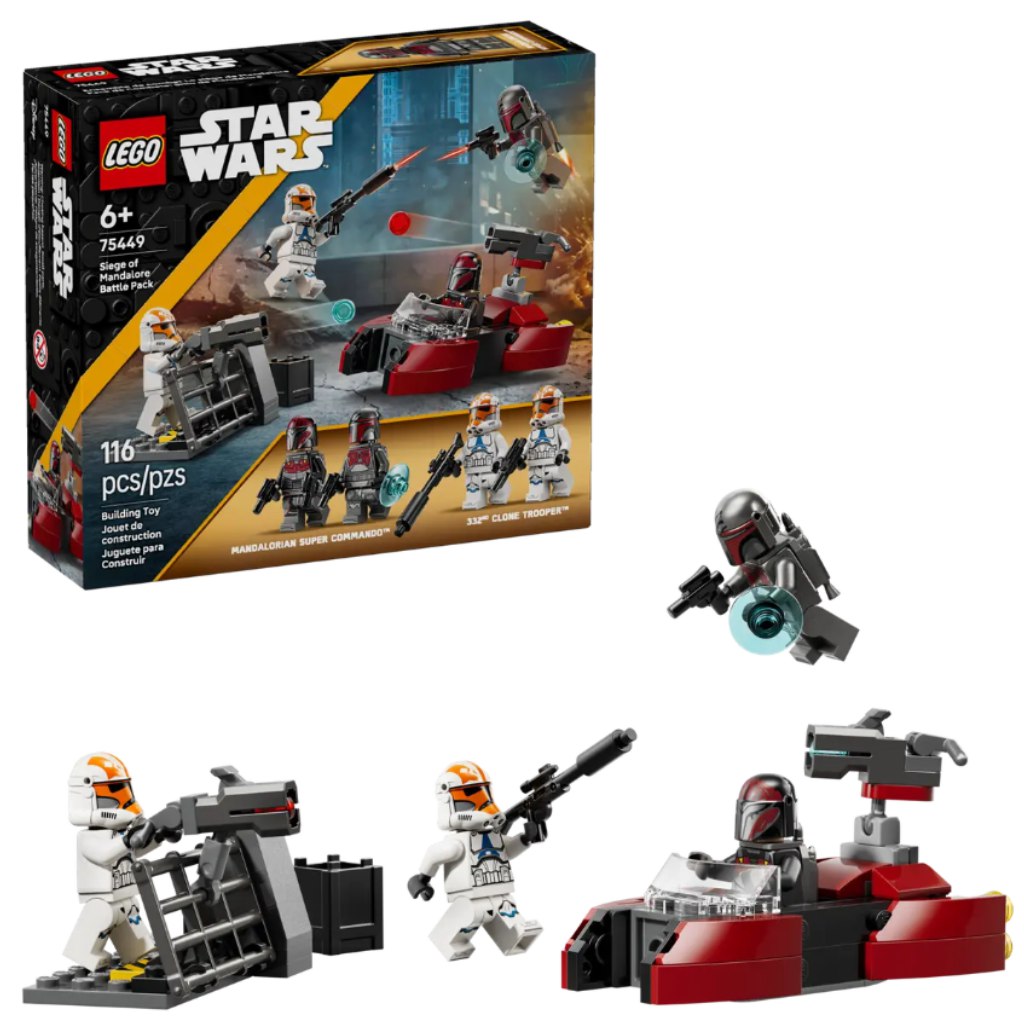 LEGO® Star Wars™: Опаковка за битка на Мандалор (75449) изображение 1