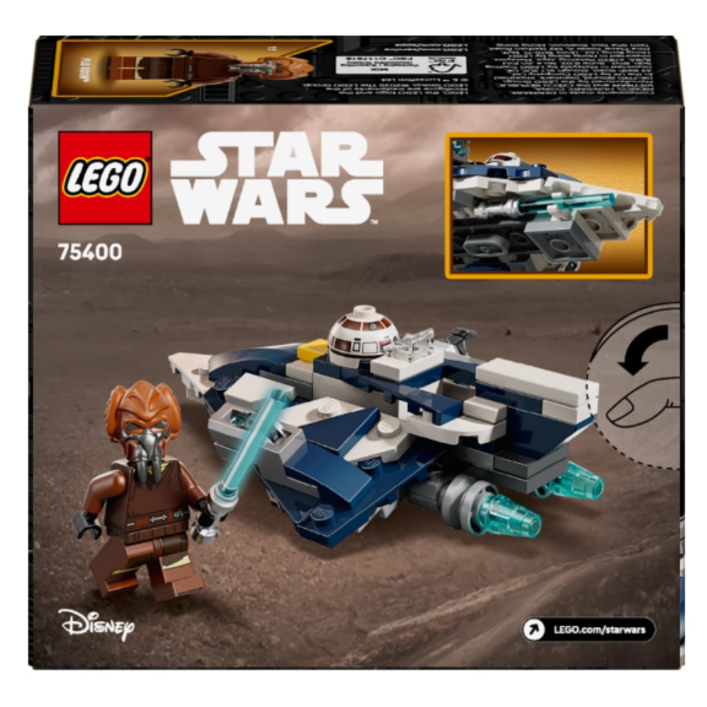 LEGO® Star Wars™: Пло Куун Джедай звезден ловец™ микрофайтер (75400) изображение 5