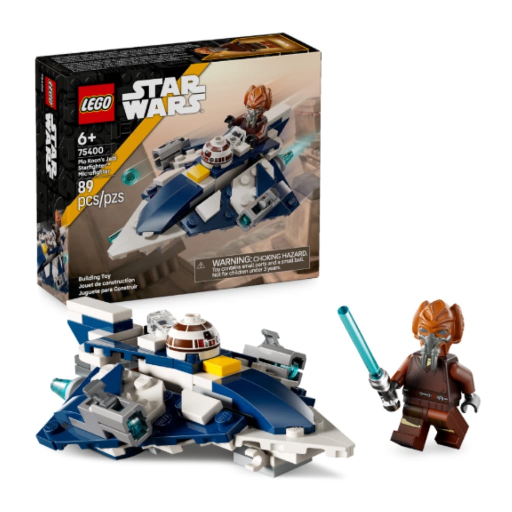 LEGO® Star Wars™: Пло Куун Джедай звезден ловец™ микрофайтер (75400) изображение 1