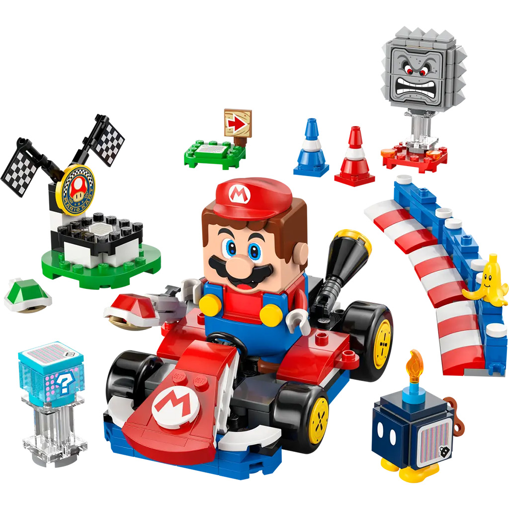 LEGO® Super Mario™: Интерактивен LEGO® Mario™ и Стандартен Карт (72043) изображение 2
