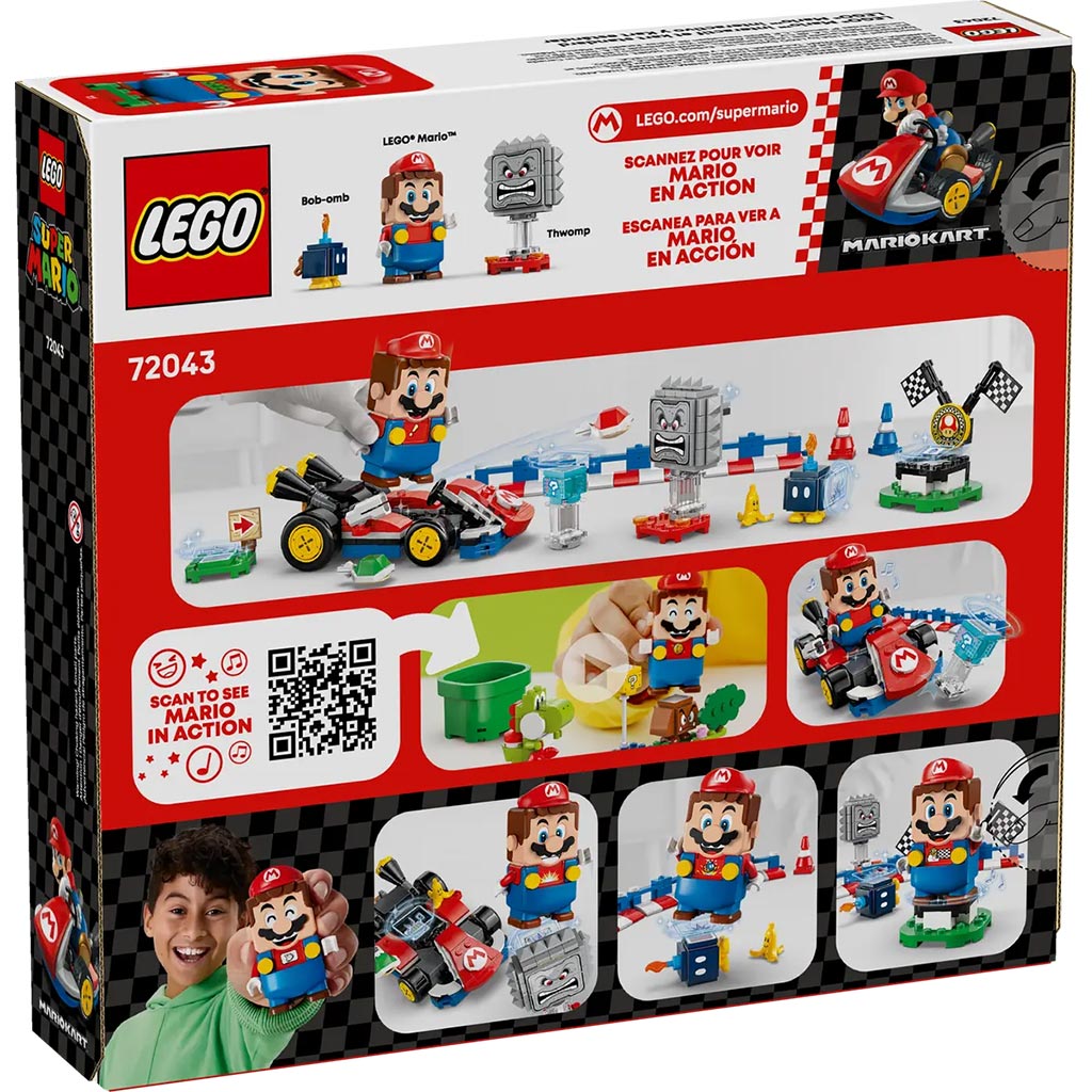 LEGO® Super Mario™: Интерактивен LEGO® Mario™ и Стандартен Карт (72043) изображение 8
