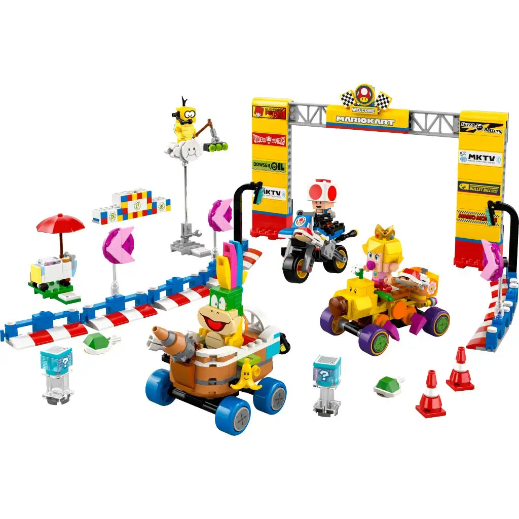 LEGO® Super Mario™: Mario Kart™ - Бебе Пийч и комплект Гран При (72036) изображение 5