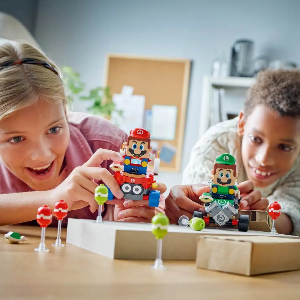 LEGO® Super Mario™: Mario Kart™ – Бейби Марио и Бейби Луиджи (72034) изображение 3