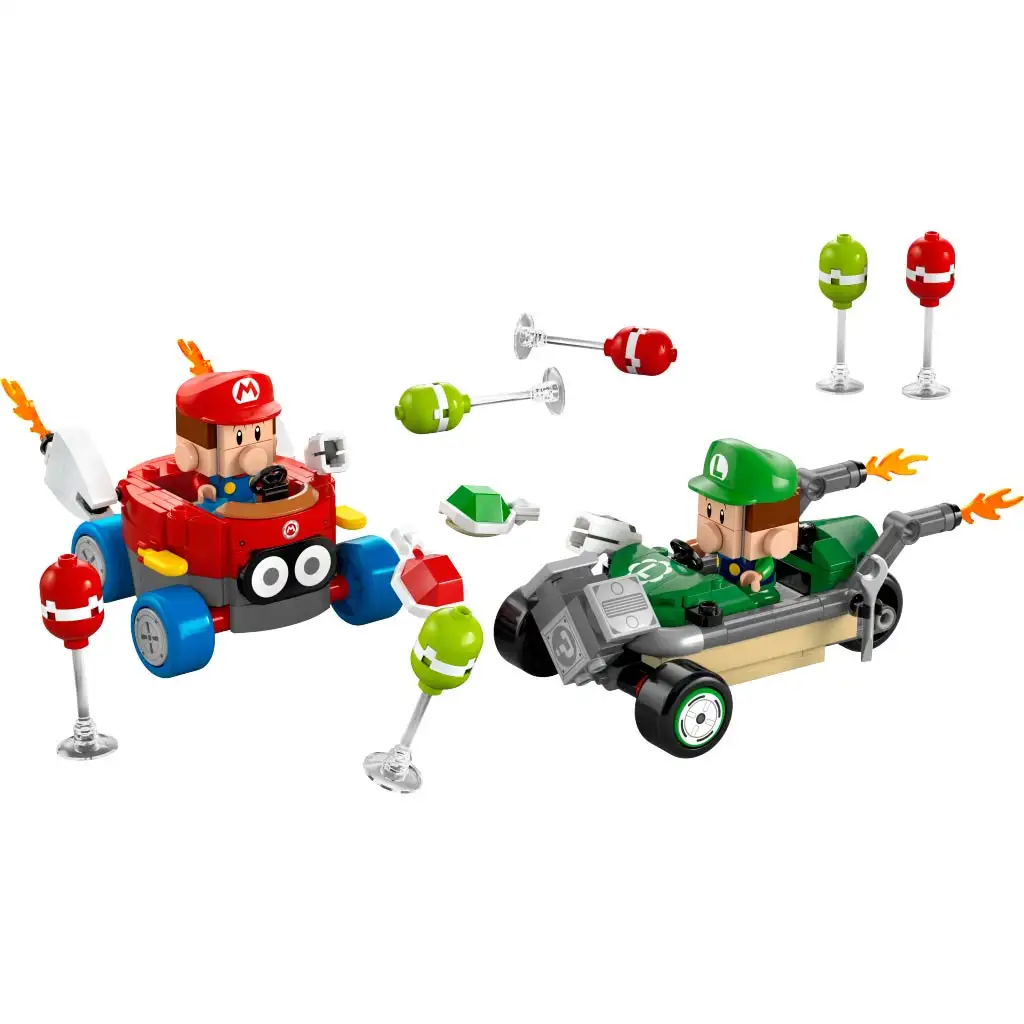 LEGO® Super Mario™: Mario Kart™ – Бейби Марио и Бейби Луиджи (72034) изображение 5