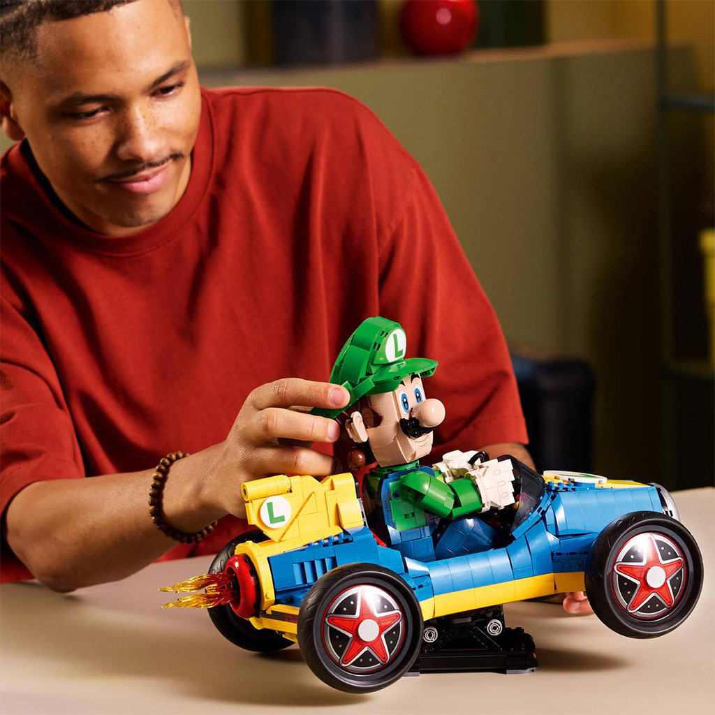 LEGO® Super Mario™: Mario Kart™ – Луиджи и Mach 8 (720509 изображение 5