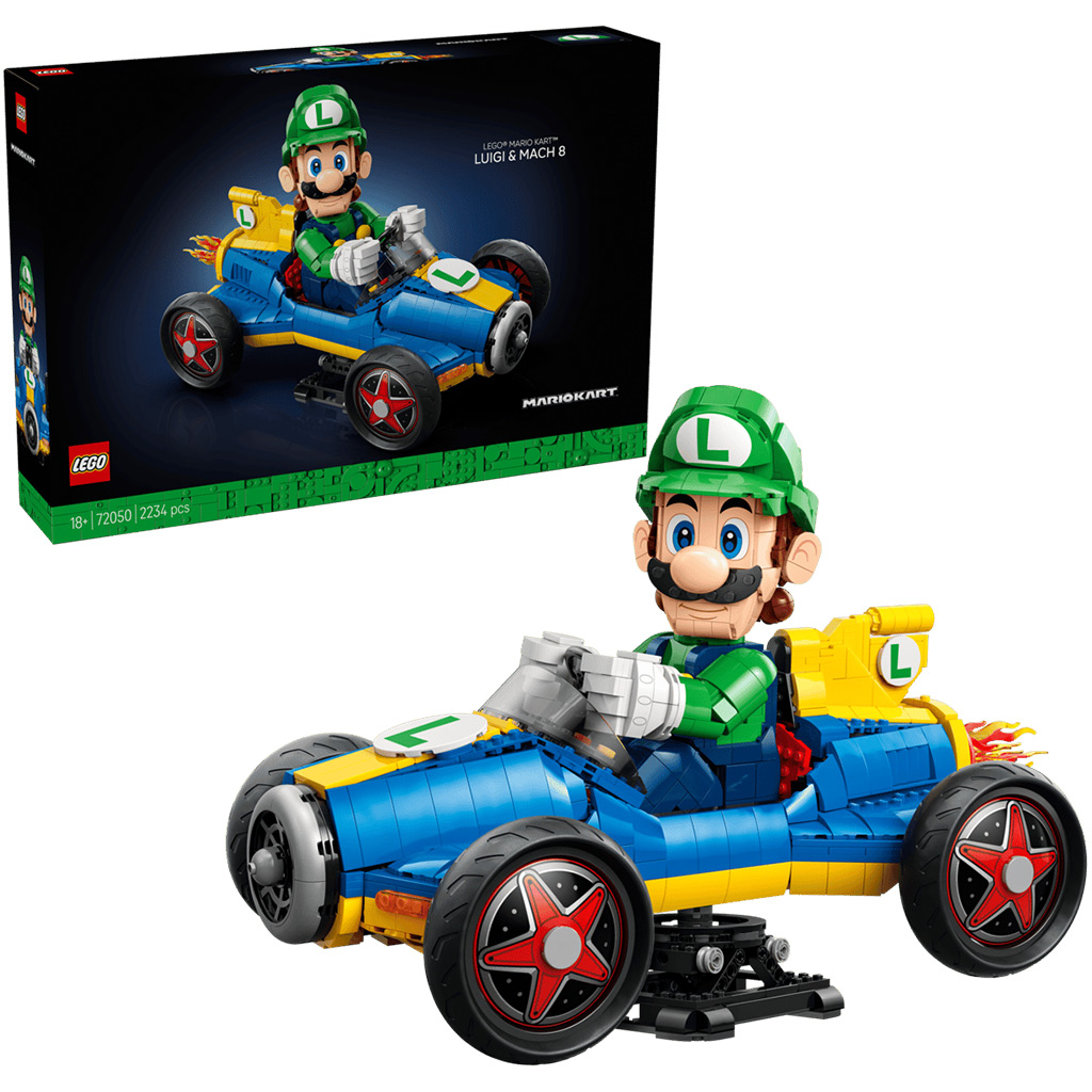 LEGO® Super Mario™: Mario Kart™ – Луиджи и Mach 8 (720509 изображение 1