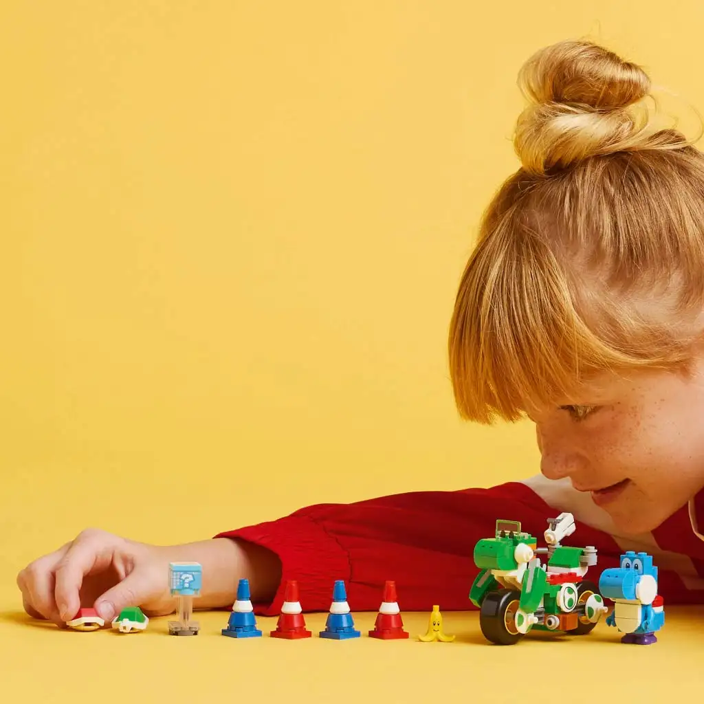 LEGO® Super Mario™: Mario Kart™ – Йоши Велосипед (72031) изображение 3