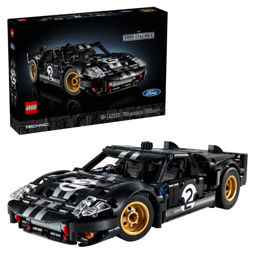 LEGO® Technic: 1966 Ford GT40 MKII състезателен автомобил (42223) изображение 1