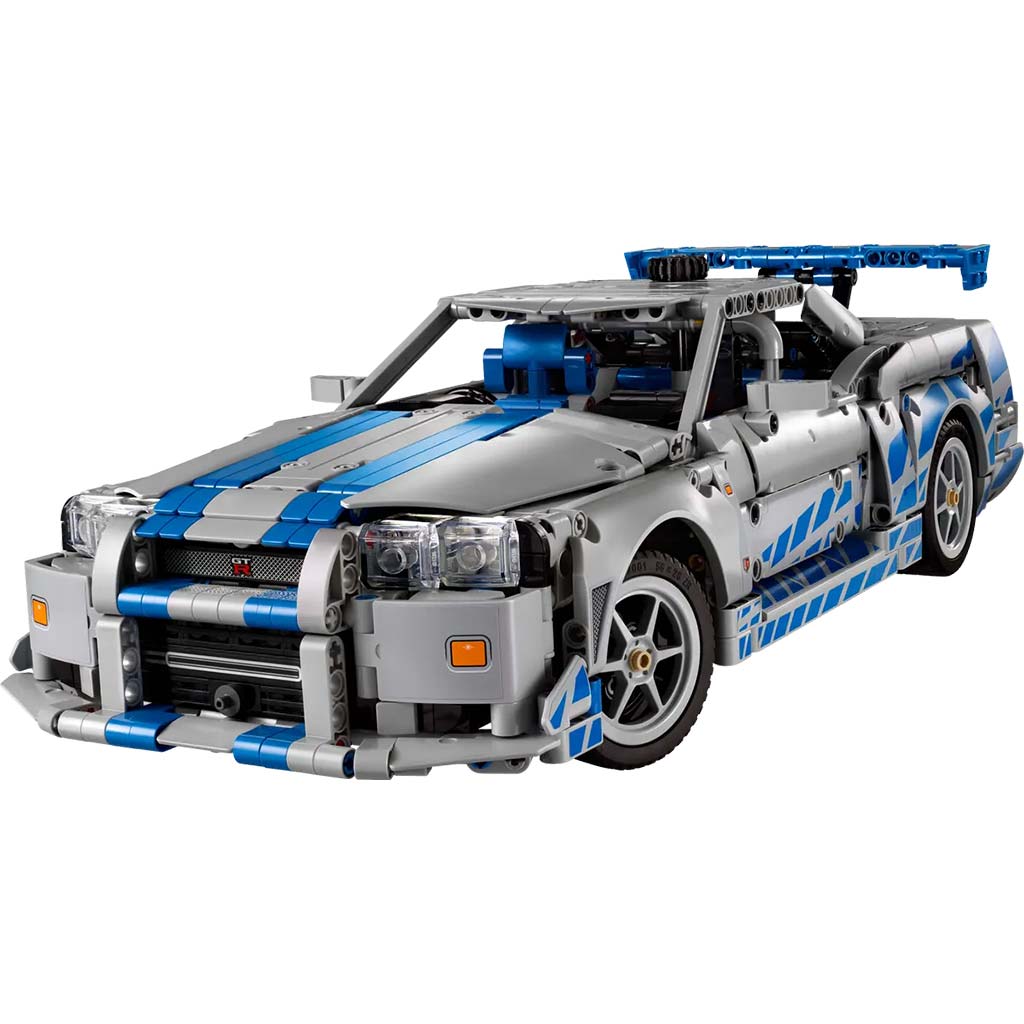 LEGO® Technic: 2 Fast 2 Furious Nissan Skyline GT-R (R34) кола (42210) изображение 3
