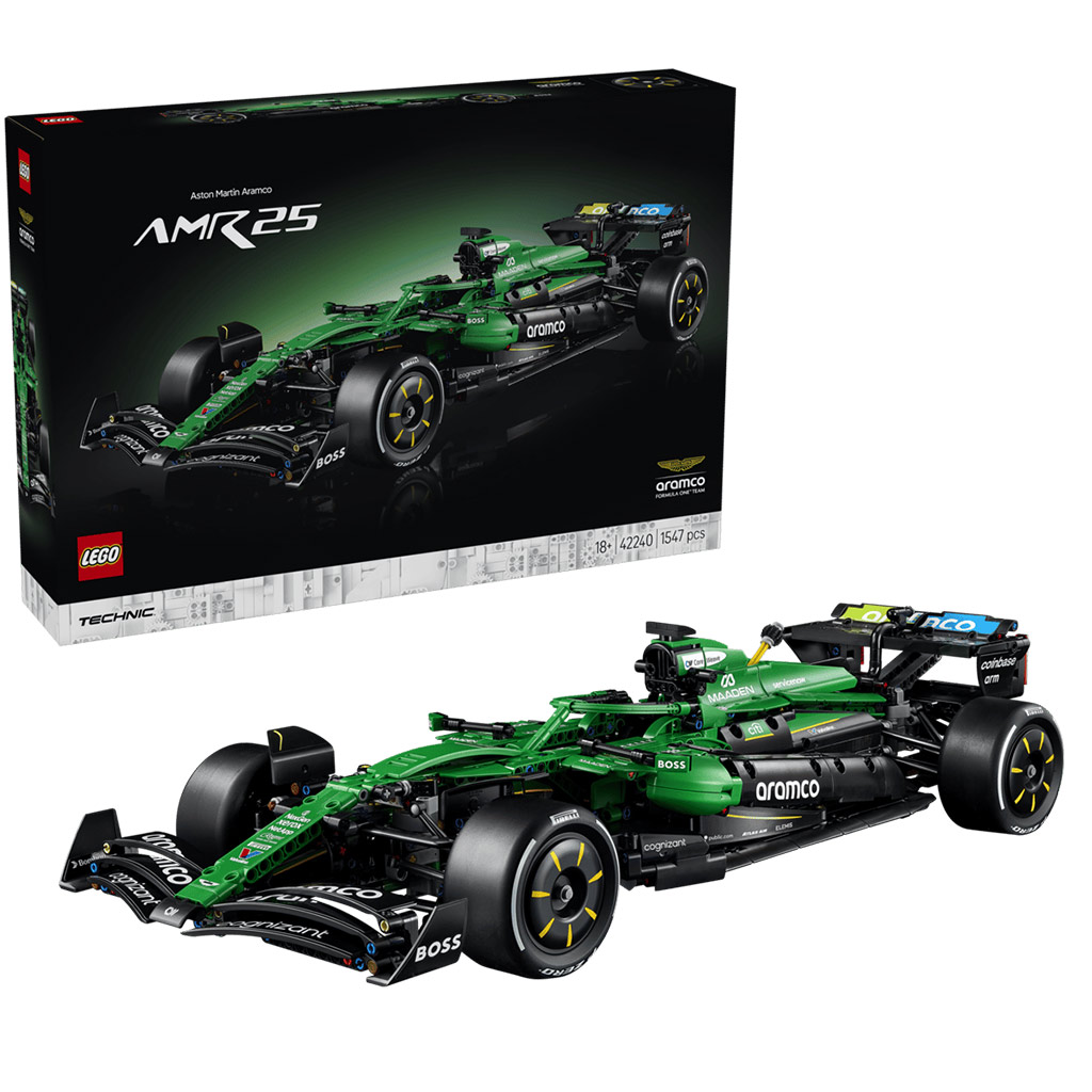 LEGO® Technic: Aston Martin Aramco AMR25 F1® кола (42240) изображение 1
