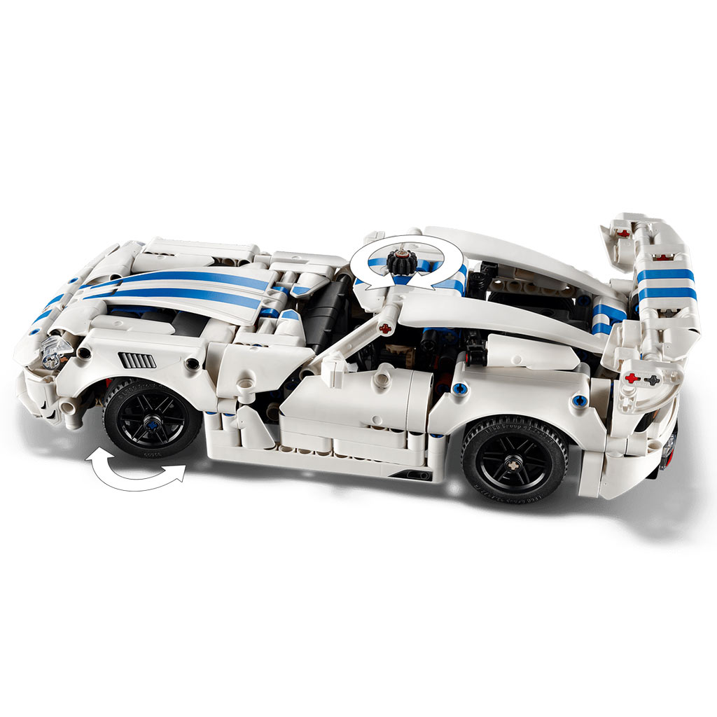 LEGO® Technic: Dodge Viper GTS-R спортен автомобил (42234) изображение 6