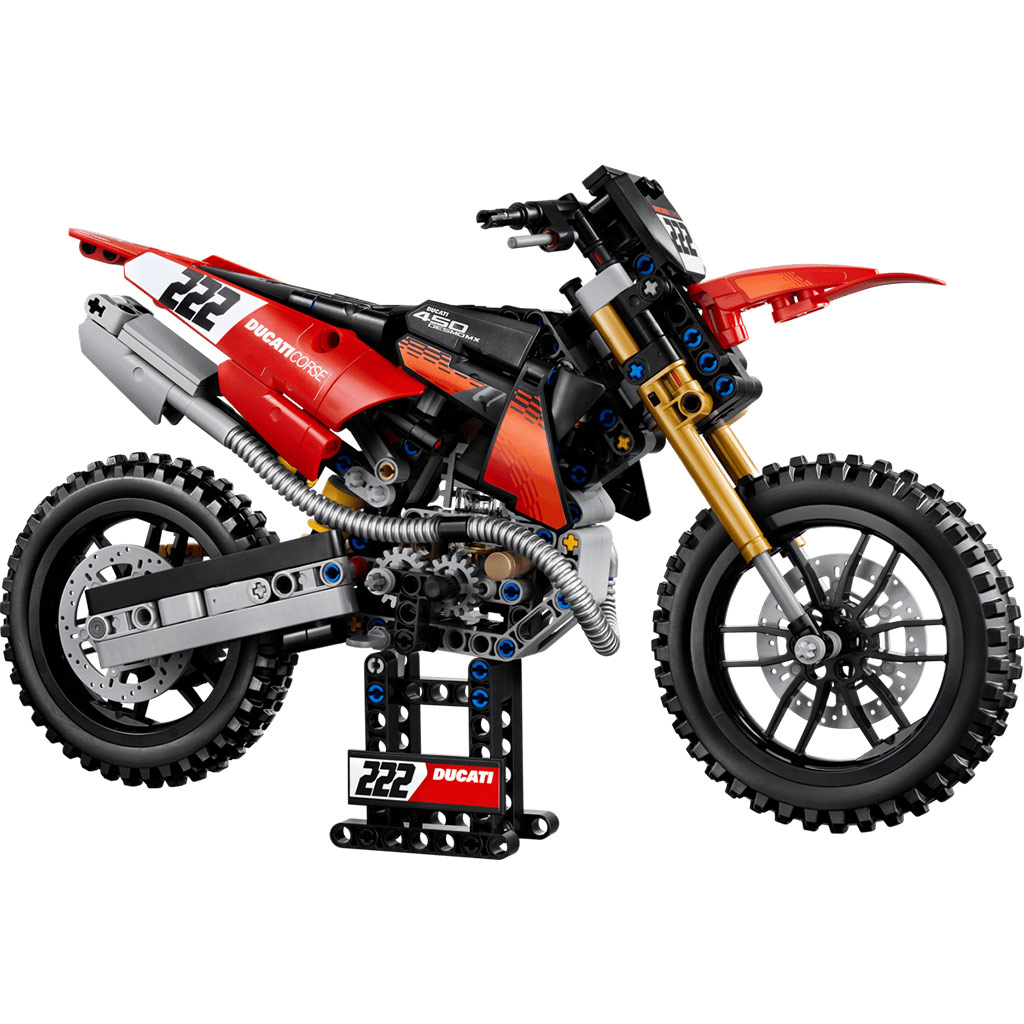 LEGO® Technic: Ducati Desmo450 MX Factory мотоциклет (42238) изображение 2