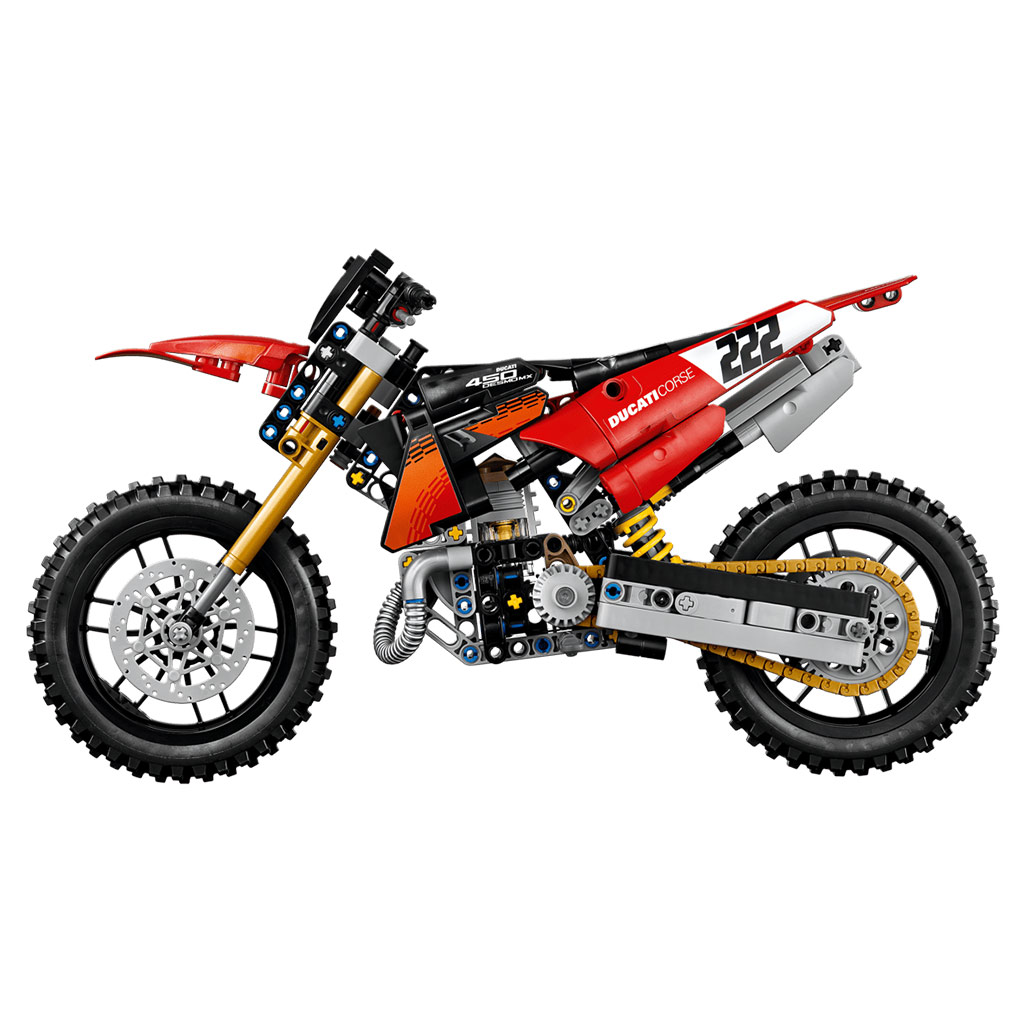 LEGO® Technic: Ducati Desmo450 MX Factory мотоциклет (42238) изображение 3