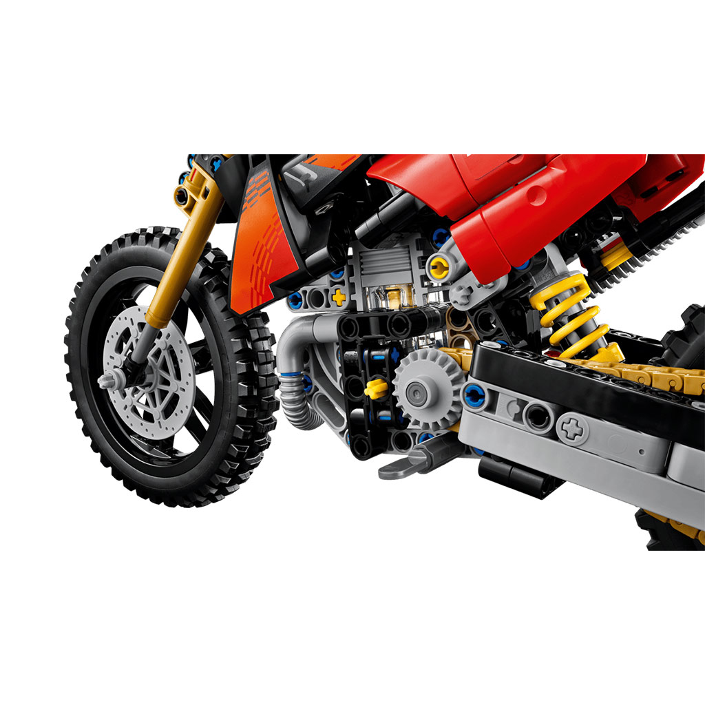 LEGO® Technic: Ducati Desmo450 MX Factory мотоциклет (42238) изображение 6
