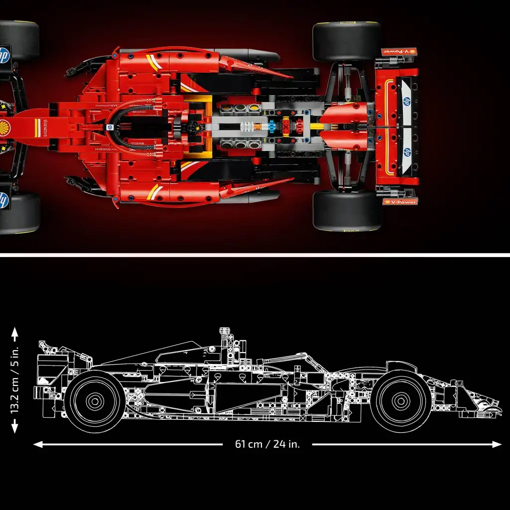 LEGO® Technic: Ferrari SF-24 F1 кола (42207) изображение 8