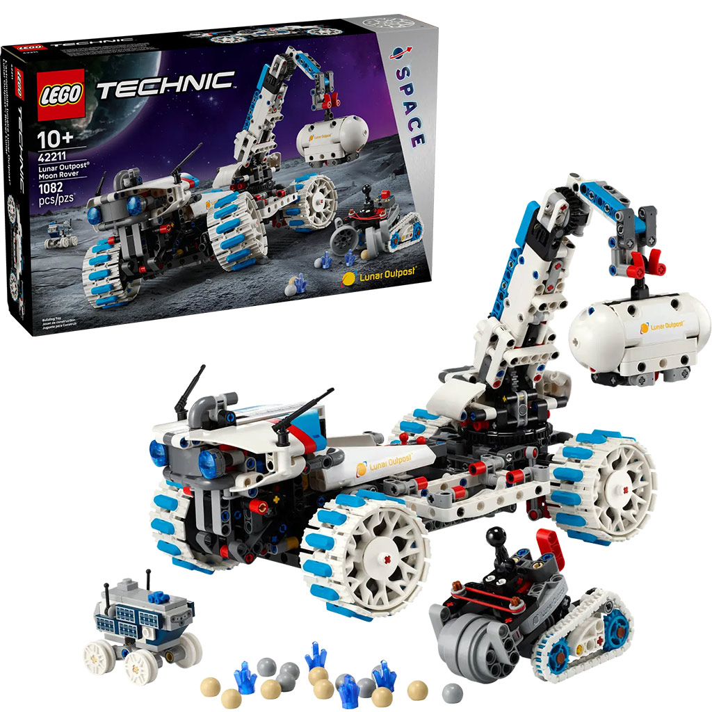 LEGO® Technic: Лунна база™ роувър космически автомобил (42211) изображение 1