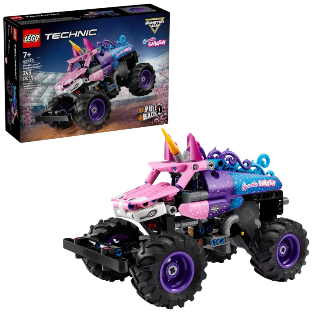 LEGO® Technic: Monster Jam™ Sparkle Smash™ - Въртяща се (42220) изображение 1