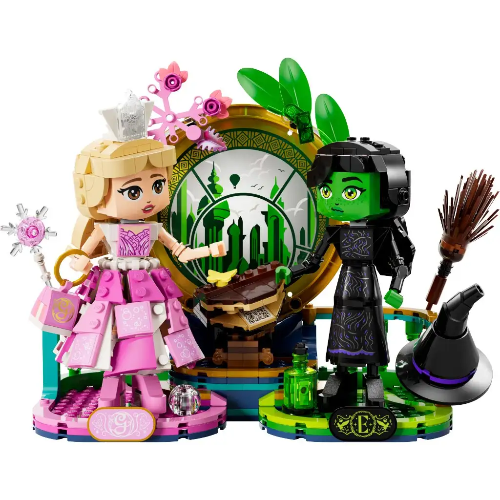 LEGO® Wicked: Фигурки на Елфаба и Глинда (75682) изображение 5