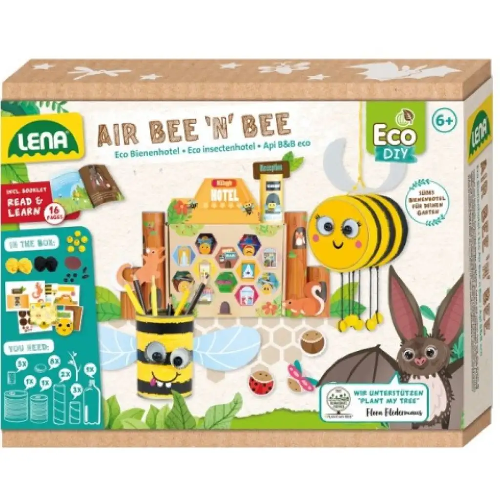 LENA: Air Bee'N'Bee DIY ECO Хотел за насекоми комплект изображение 2