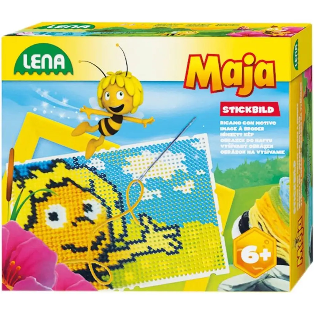 LENA: Мая пчеличката бродиращ комплект изображение 1