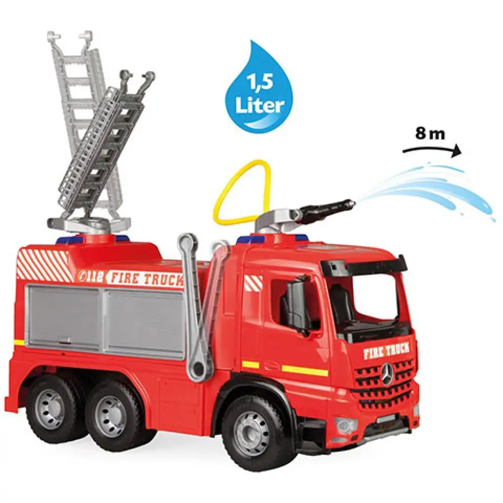 LENA: Mercedes-Bens Arocs гигантски пожарникар 65см изображение 4
