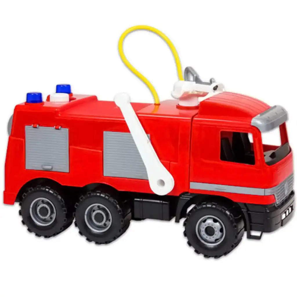 LENA: Mercedes-Benz Actros гигантска помпена пожарна кола 64см изображение 2