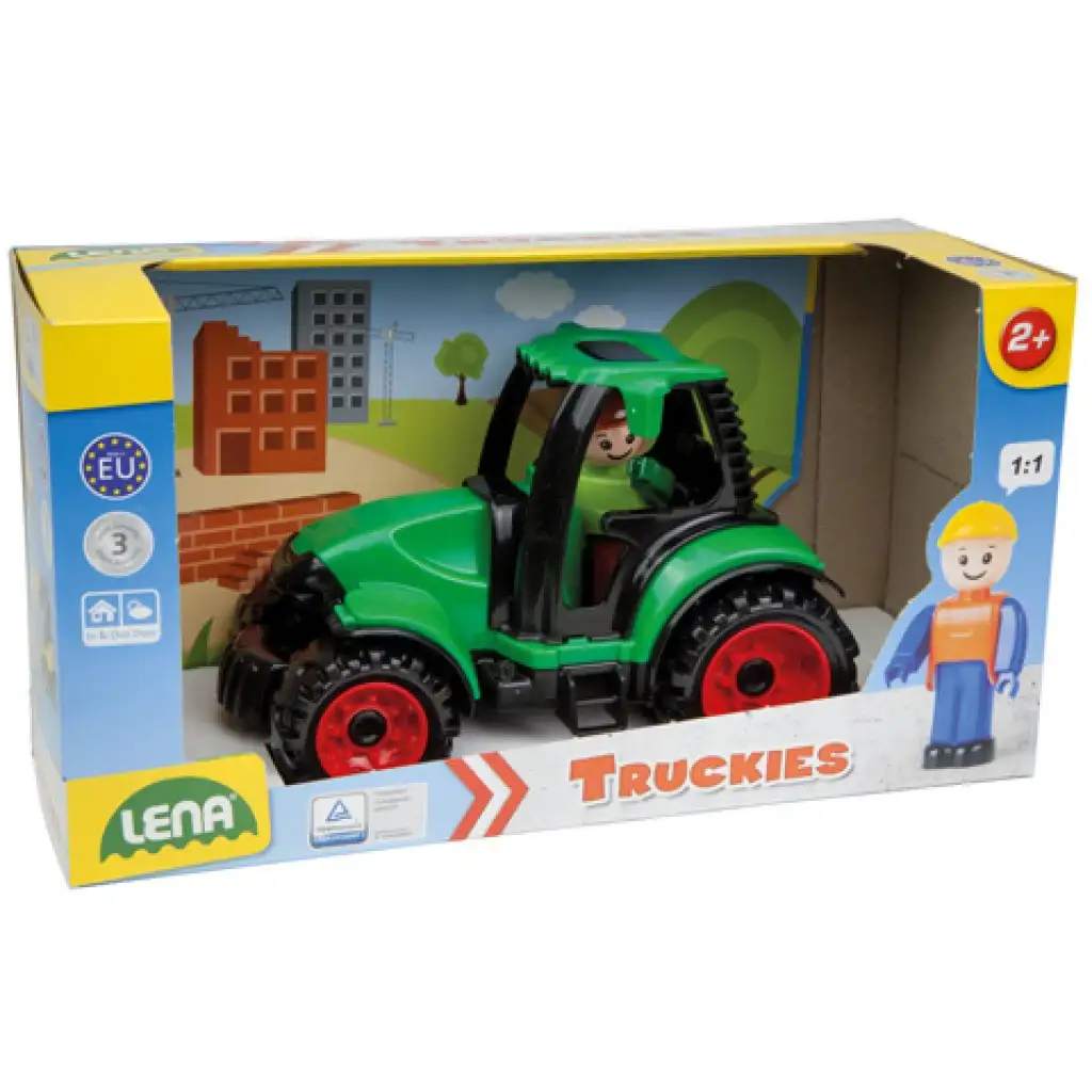 LENA: Truckies трактор с фигура 17см изображение 2