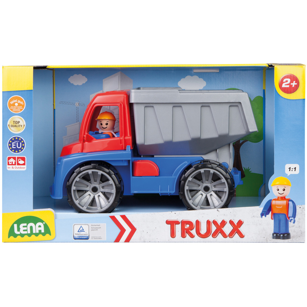 LENA: Truxx камион с повдигнато шаси в кутия 37см изображение 1