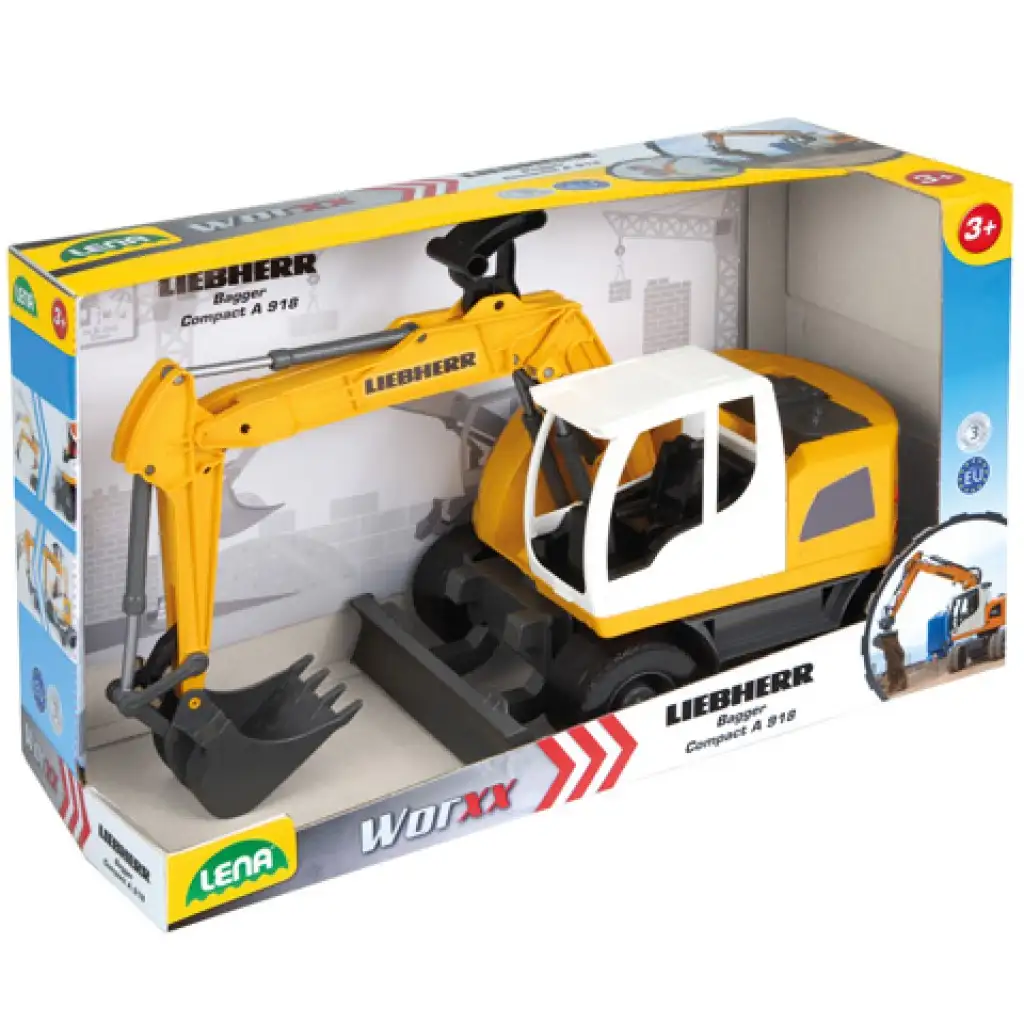 LENA: Worxx Liebherr A918 Litronic багер 48см изображение 2