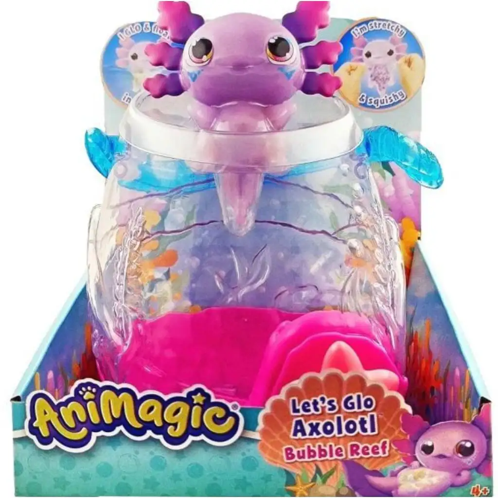 Let’s Glo Axolotl: Светеща водна приятелка комплект изображение 2