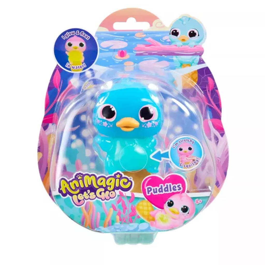 Let's Go Puddles синя светеща водна играчка изображение 1