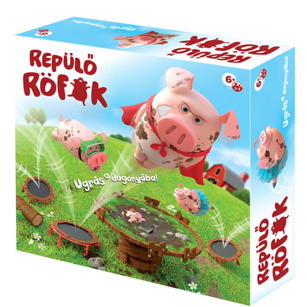 Летящи прасета настолна игра изображение 1