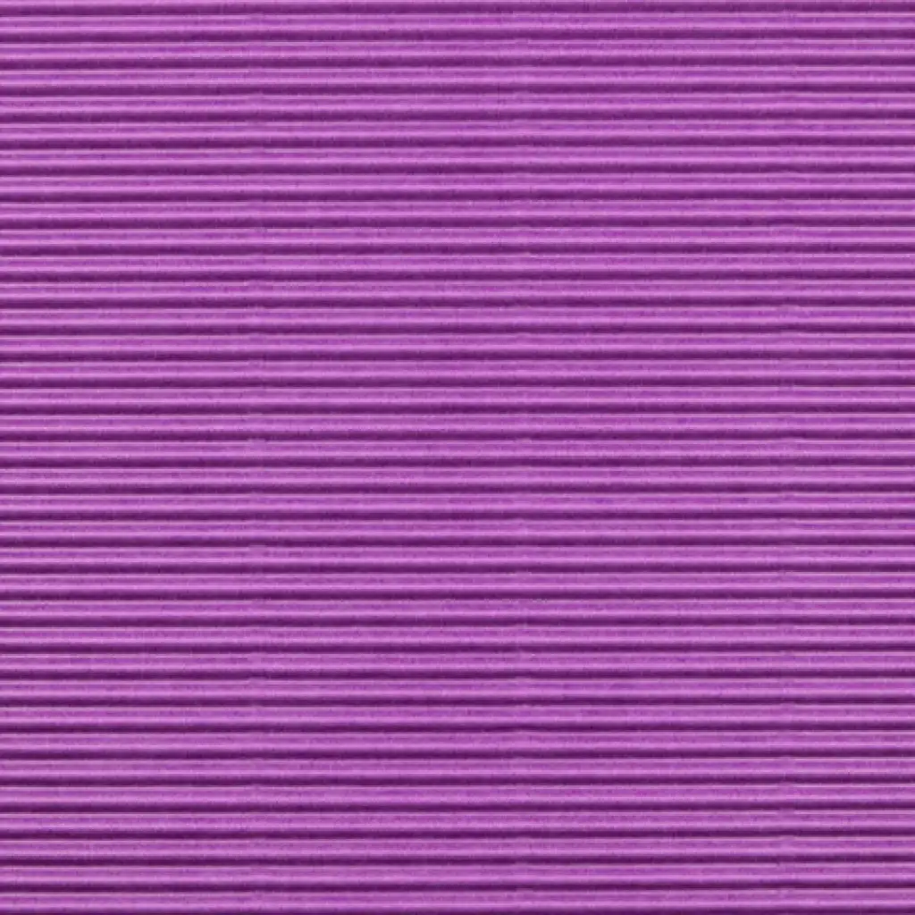 Лилав 3D декор вълнообразен картон B2 50x70cm 1бр изображение 1