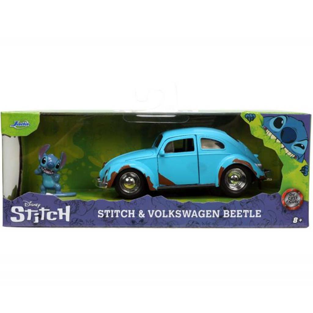 Лило и Стич – 1959 Volkswagen Beetle 1/32 - Simba Toys изображение 1