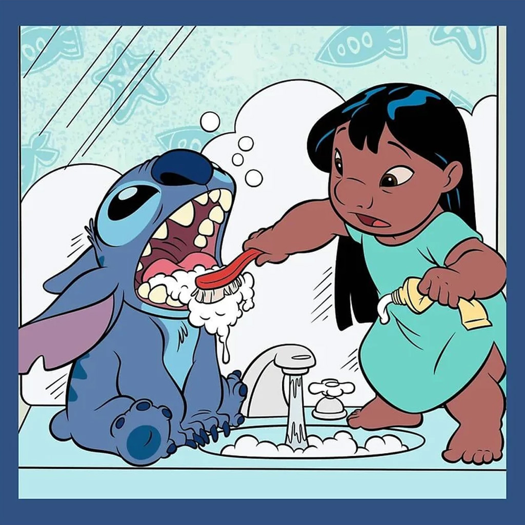 Lilo и Stitch - 3 в 1 20-36-50 части пъзел - Trefl изображение 4