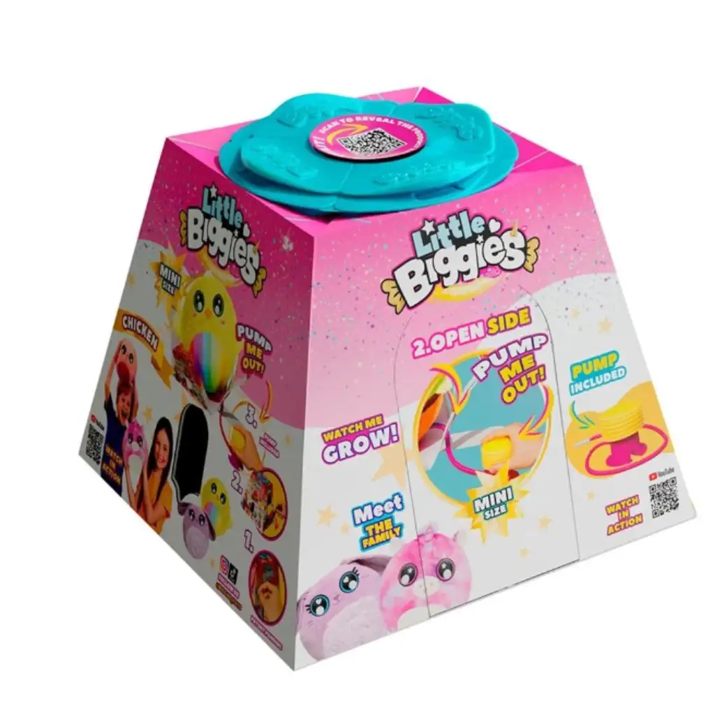 Little Biggies: Надуваем мини плюшен топчест риба изображение 2