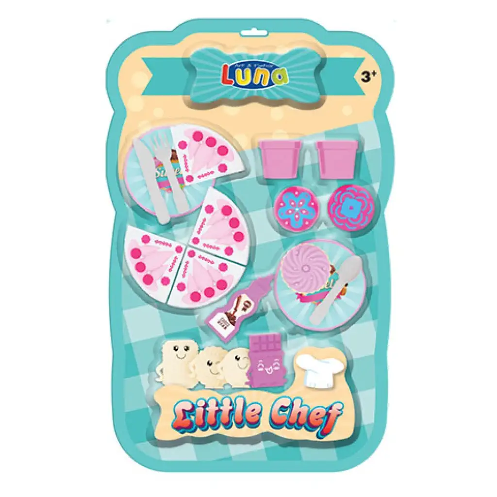 Little Chef Голям комплект за хранене 53x33cm 2 вида 1бр изображение 1