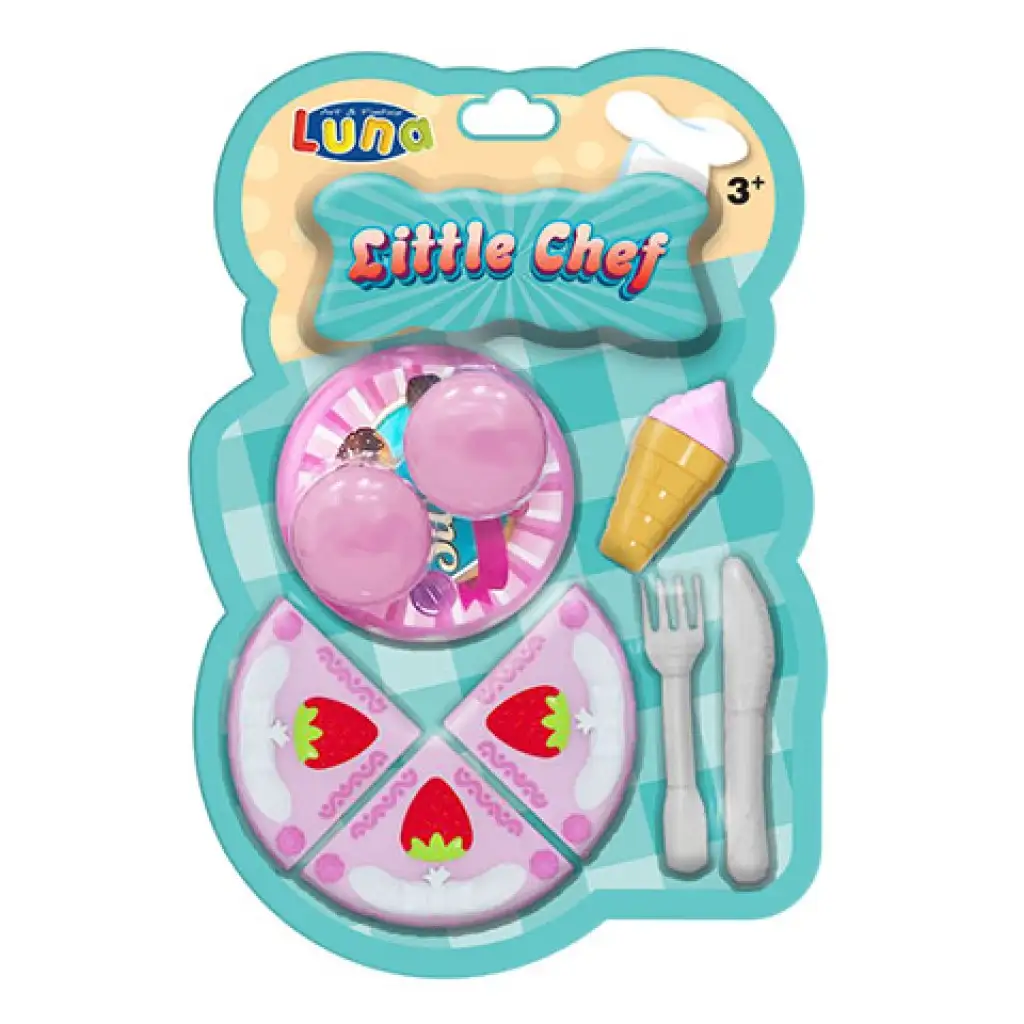 Little Chef Малък комплект за хранене 36x24cm 2 вида 1бр изображение 2
