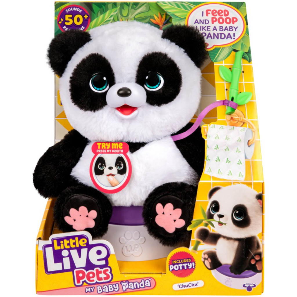 Little Live Pets: Chuchu, интерактивна панда изображение 1