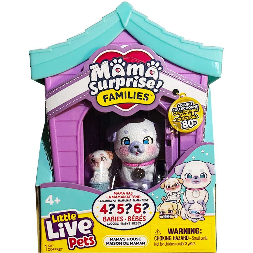 Little Live Pets: Mama Surprise Pug семейство изображение 1