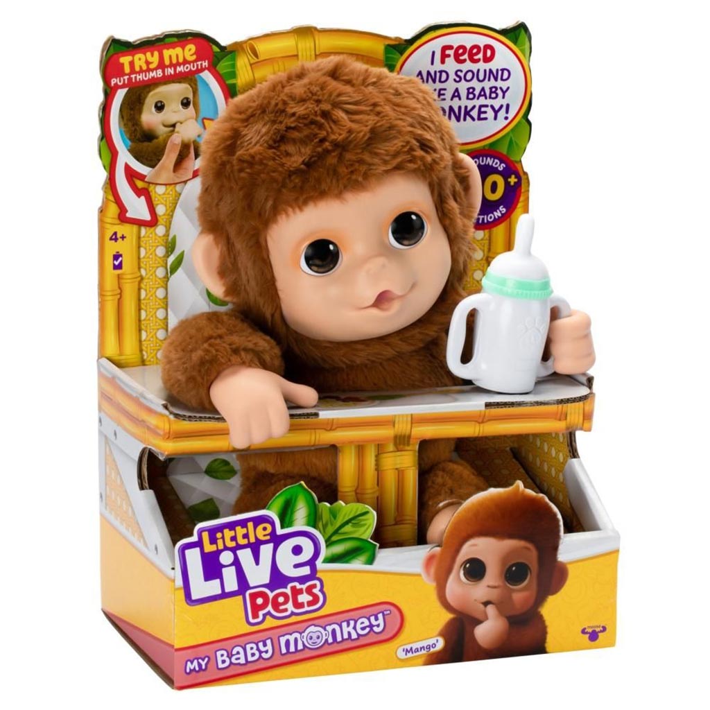 Little Live Pets: Манго, моето интерактивно маймунче изображение 1