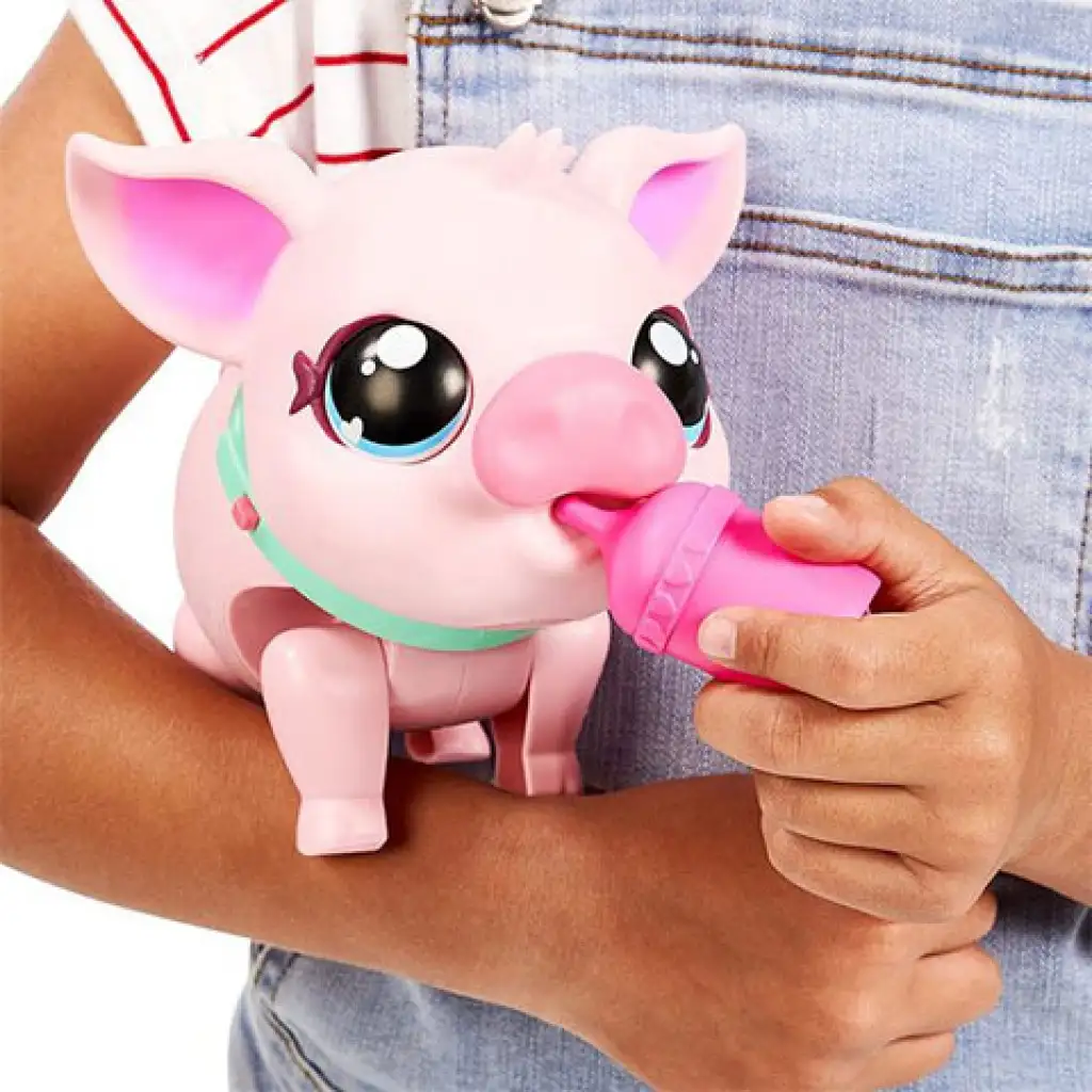 Little Live Pets: Pinki, интерактивна играчка прасенце изображение 3