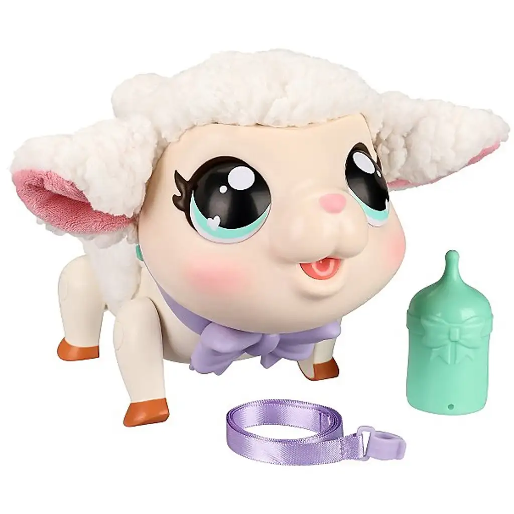 Little Live Pets: Snowie Барика, интерактивна овца с звук и движение изображение 2