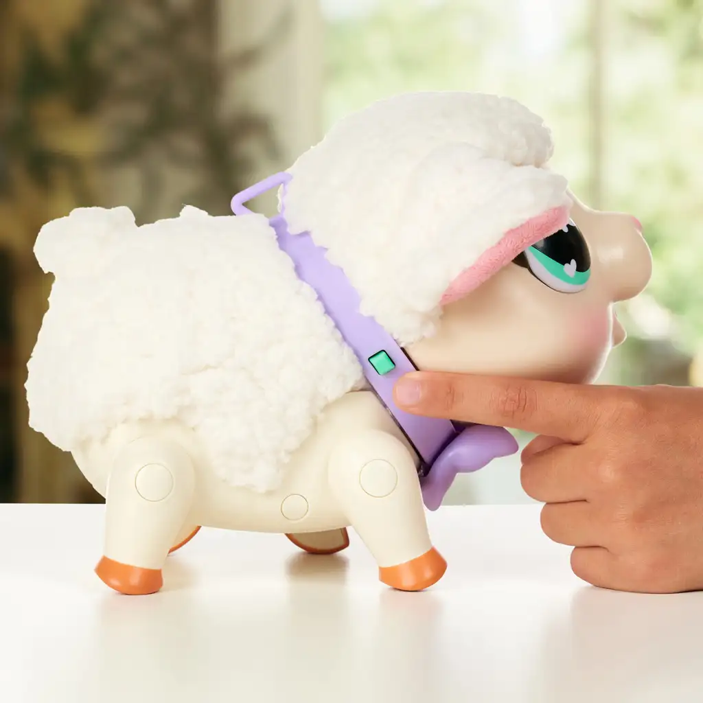 Little Live Pets: Snowie Барика, интерактивна овца с звук и движение изображение 5