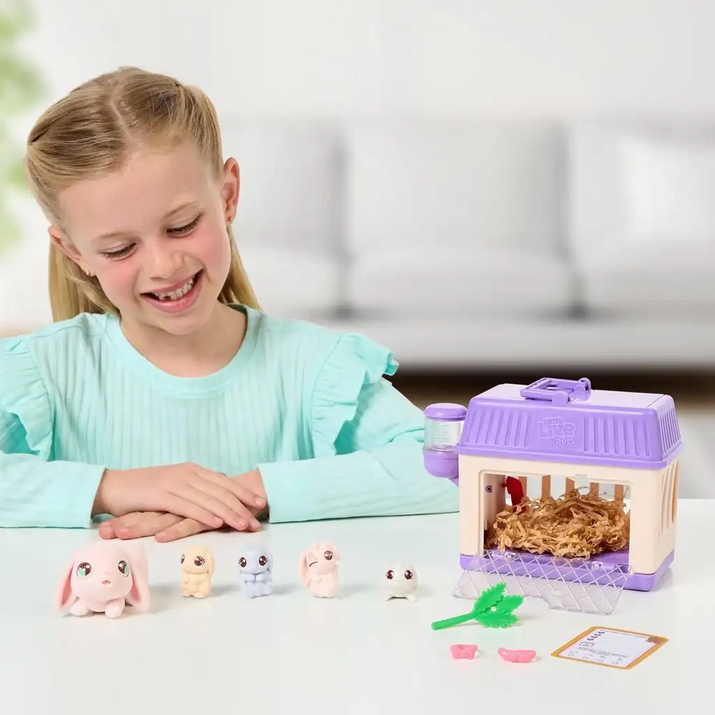 Little Live Pets: Заек мама и малките й играчки изображение 3