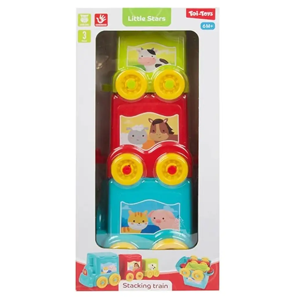 Little Stars влакови колички за подреждане изображение 2