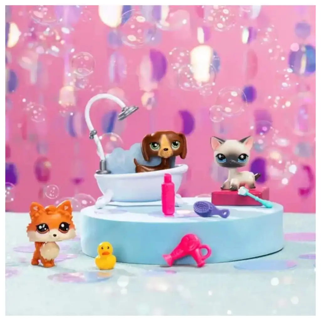 Littlest Pet Shop: Spa 3-бройна фигурка пакет изображение 3